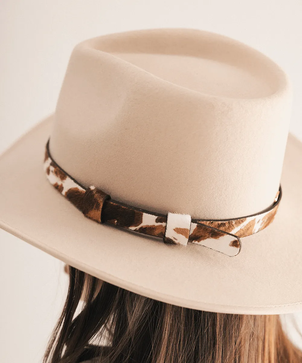 Cowhide Hat Band sold by Gigi Pip product image thumbnail 3