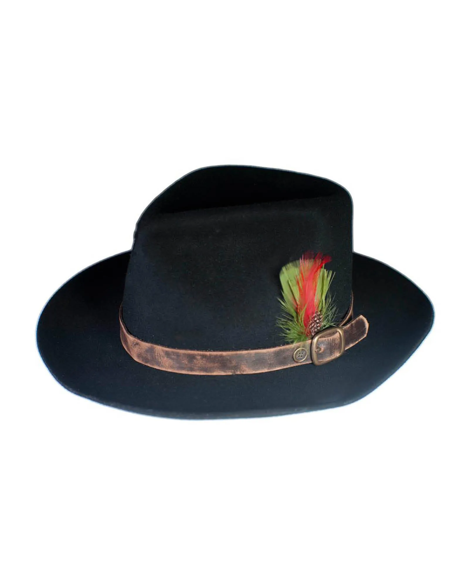 The Bromley Felt Hat - Black sold by Fallen Broken Street