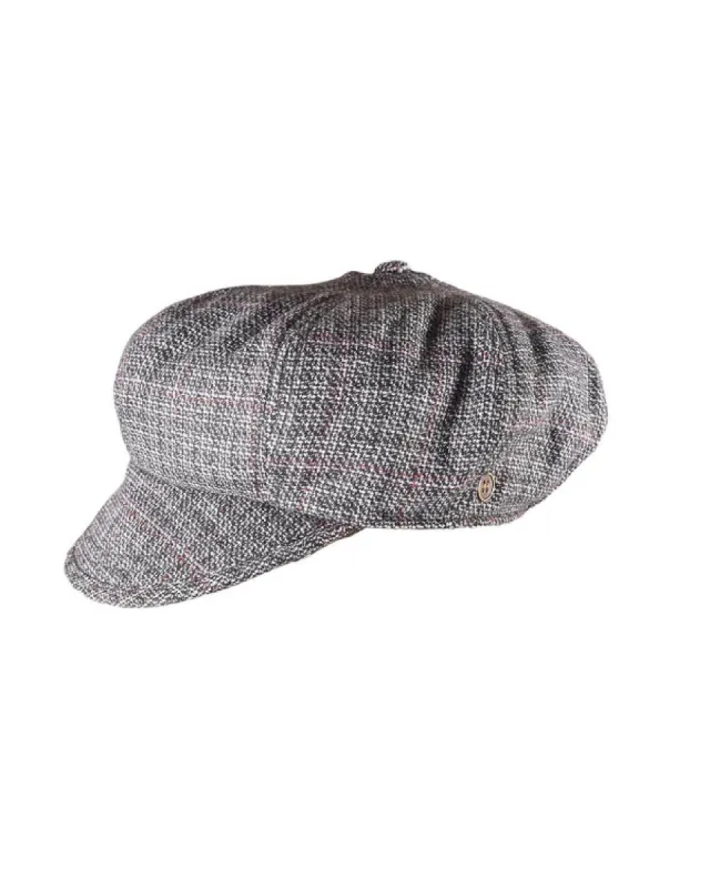 The Oliver Cap - Grey Tweed sold by Fallen Broken Street