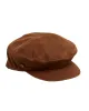 The Twist Paperboy Cap - Tan Velveteen sold by Fallen Broken Street