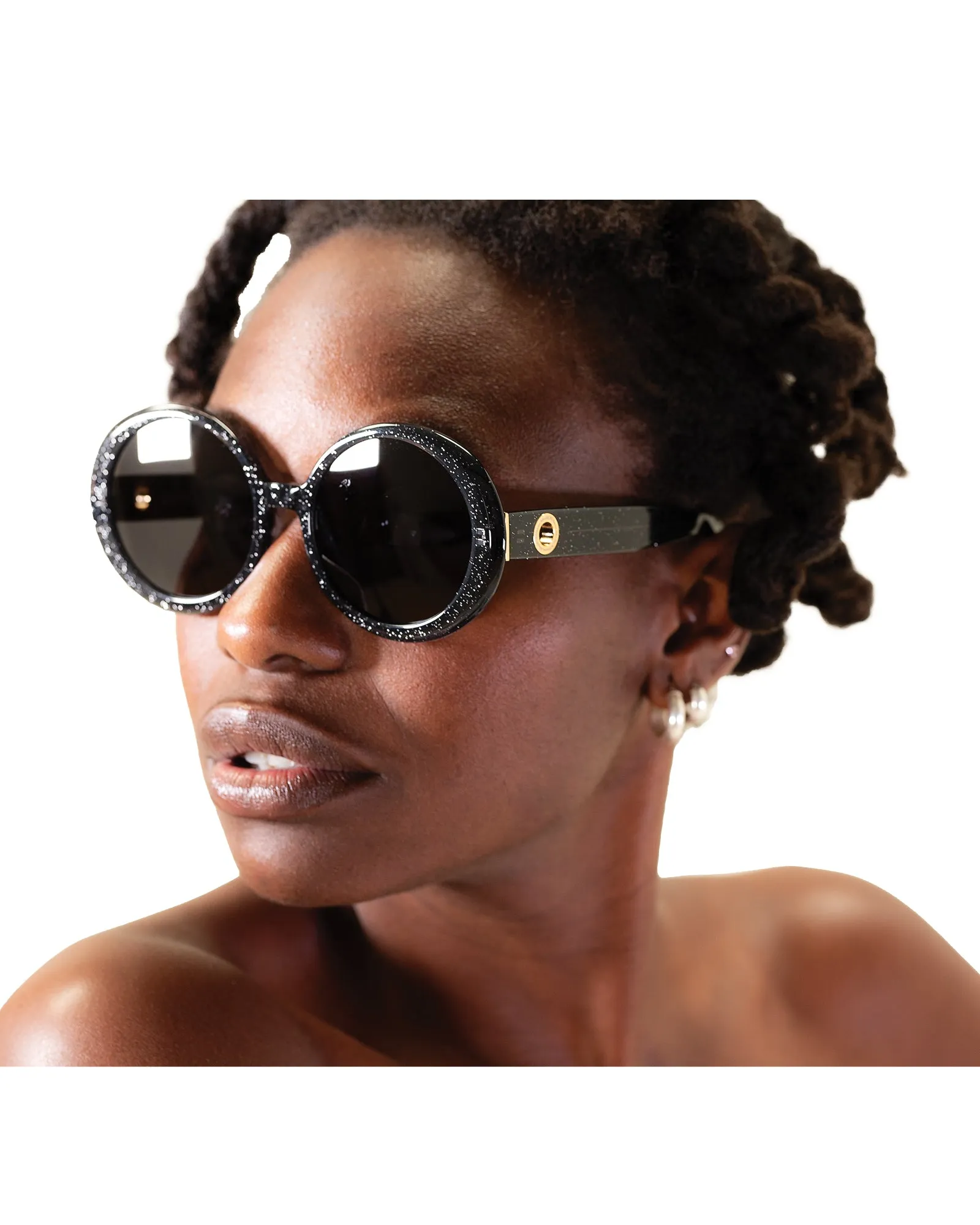 THE ORBIT - Stardust Sunglasses | Black Polarised Lenses sold by Fallen Broken Street product image thumbnail 4