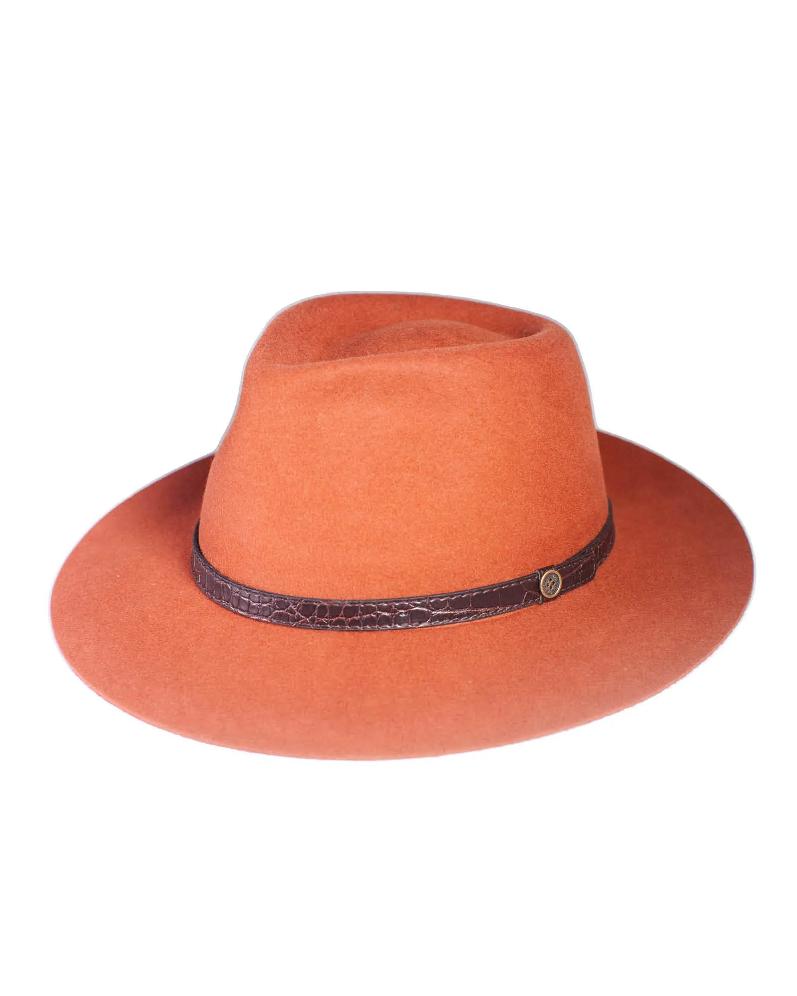 The Dingo Felt Hat - Rust sold by Fallen Broken Street