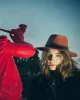The Dingo Felt Hat - Rust sold by Fallen Broken Street