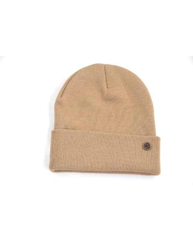 The Lucks  Beanie - Tan sold by Fallen Broken Street