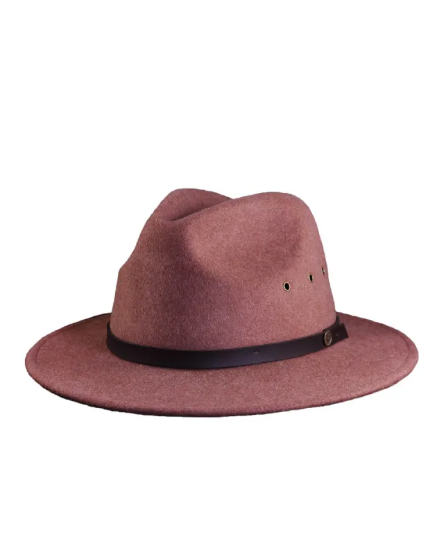 The Crushable Ratatat  Felt Hat - Earth sold by Fallen Broken Street