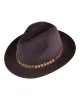 The Cove Felt Hat - Chocolate sold by Fallen Broken Street
