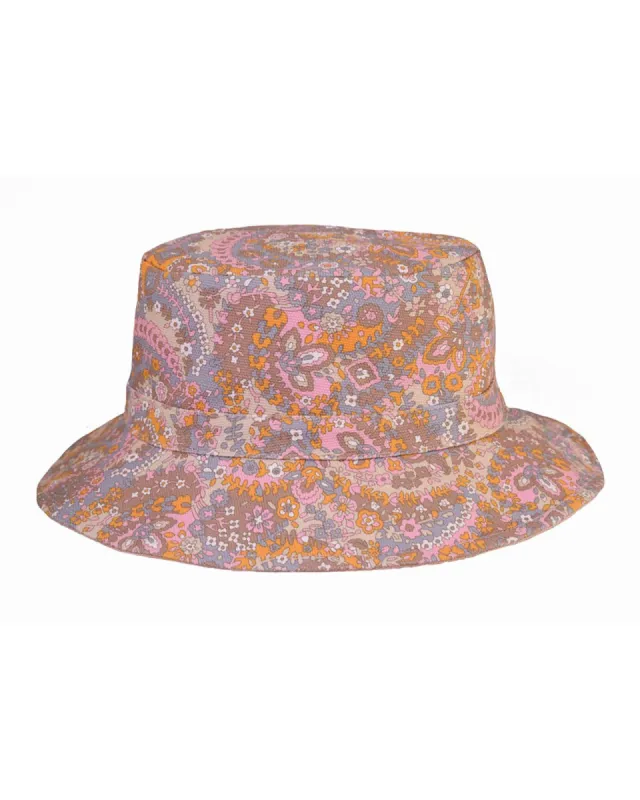 The FlipSide Bucket Hat – Paisley Reversible sold by Fallen Broken Street