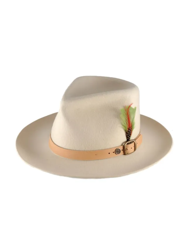 The Bromley Felt Hat - Cream sold by Fallen Broken Street