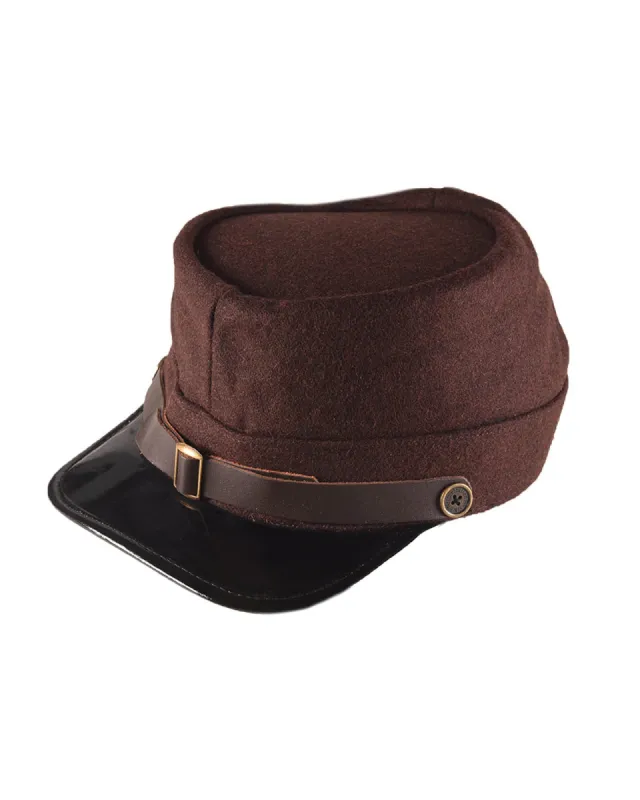 The Unmapped Military Cap - CHOCOLATE sold by Fallen Broken Street
