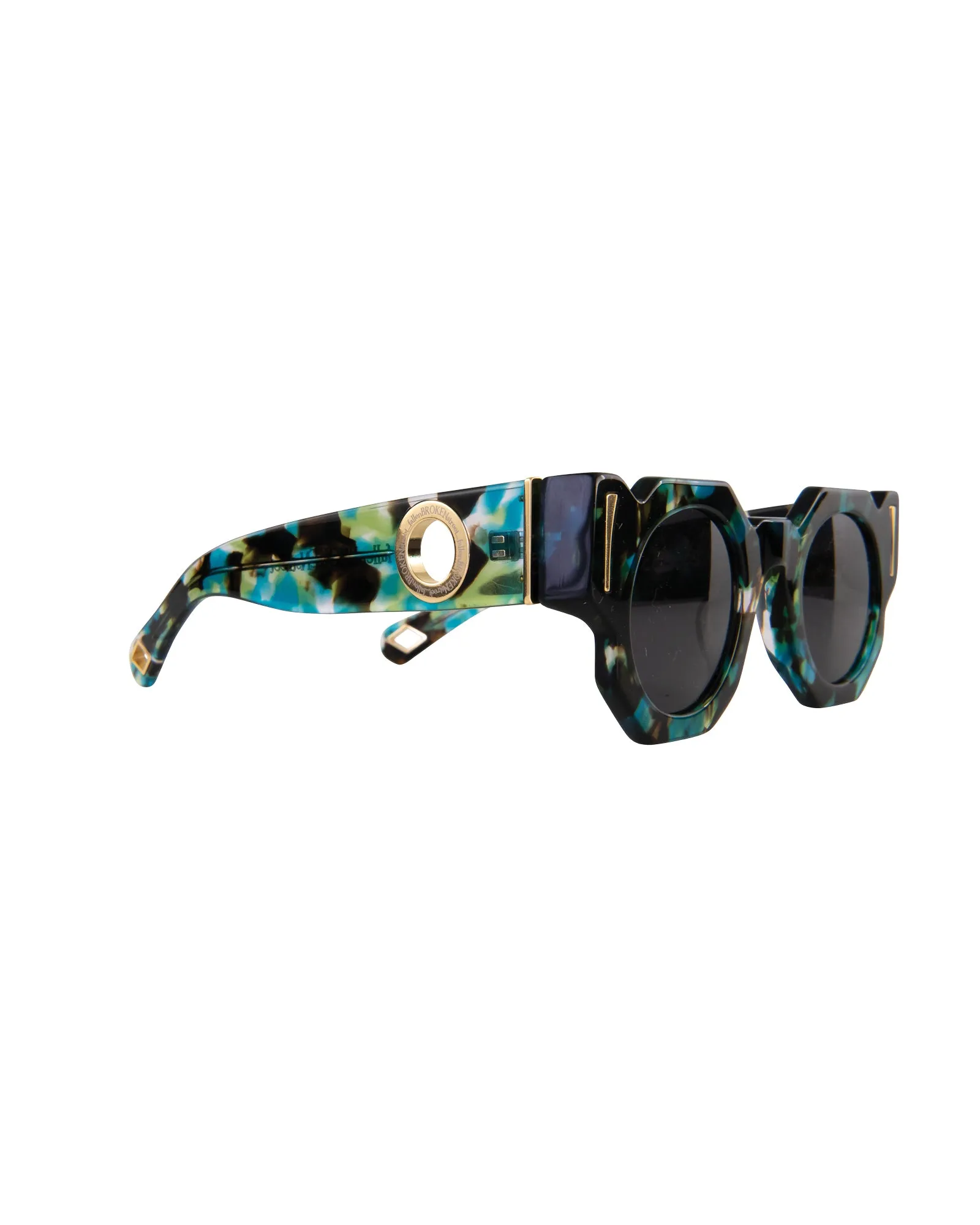 The Cosmos Galaxy Sunglasses | Black Polarised Lenses sold by Fallen Broken Street product image thumbnail 4