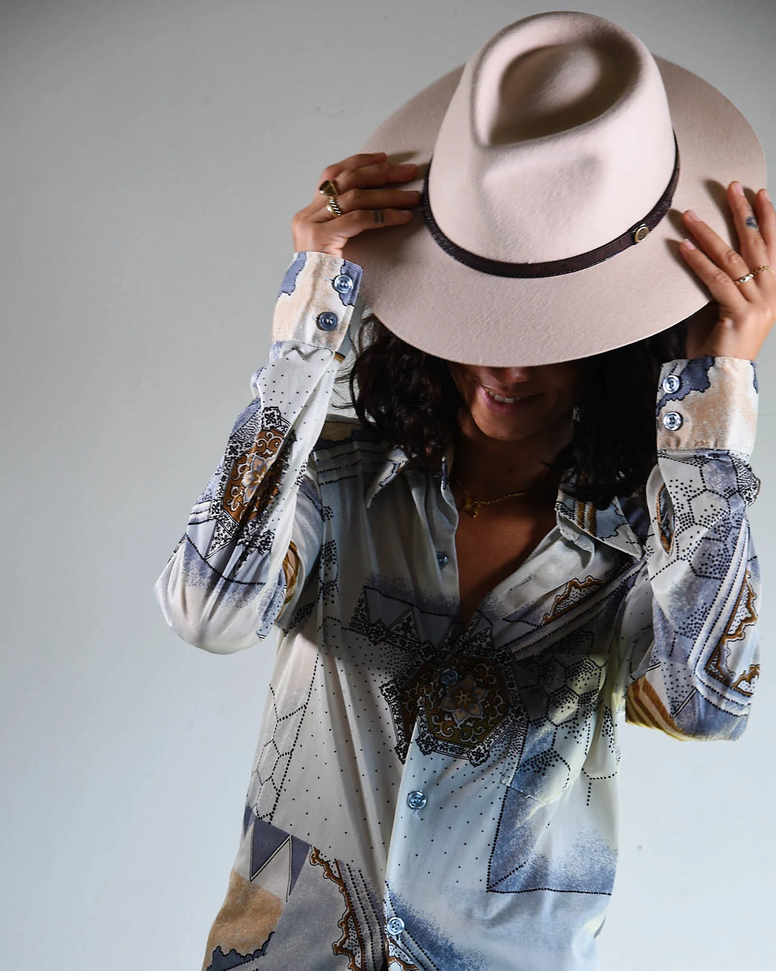 THe DiNgo Felt Hat - Cream sold by Fallen Broken Street product image thumbnail 3