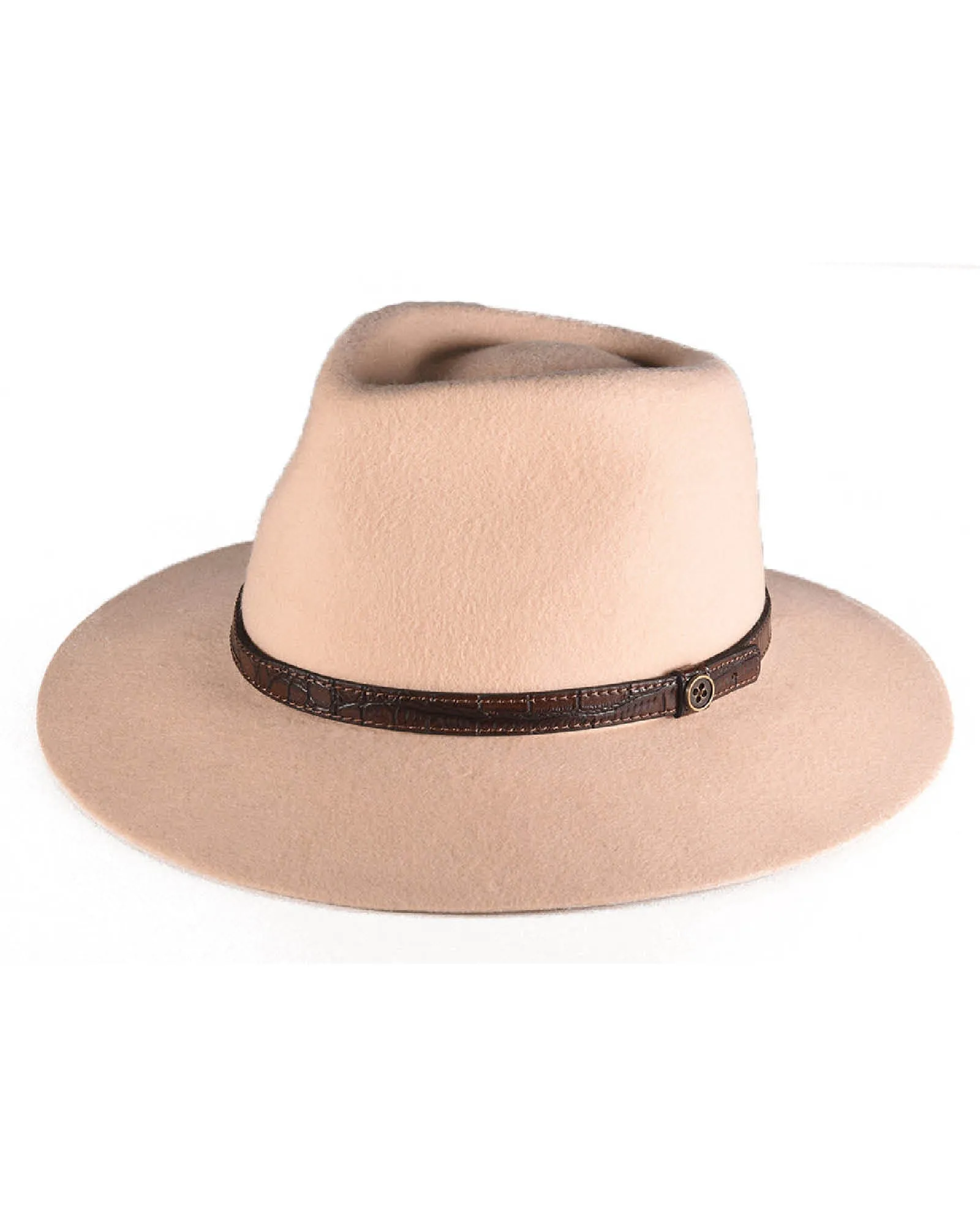 THe DiNgo Felt Hat - Cream sold by Fallen Broken Street