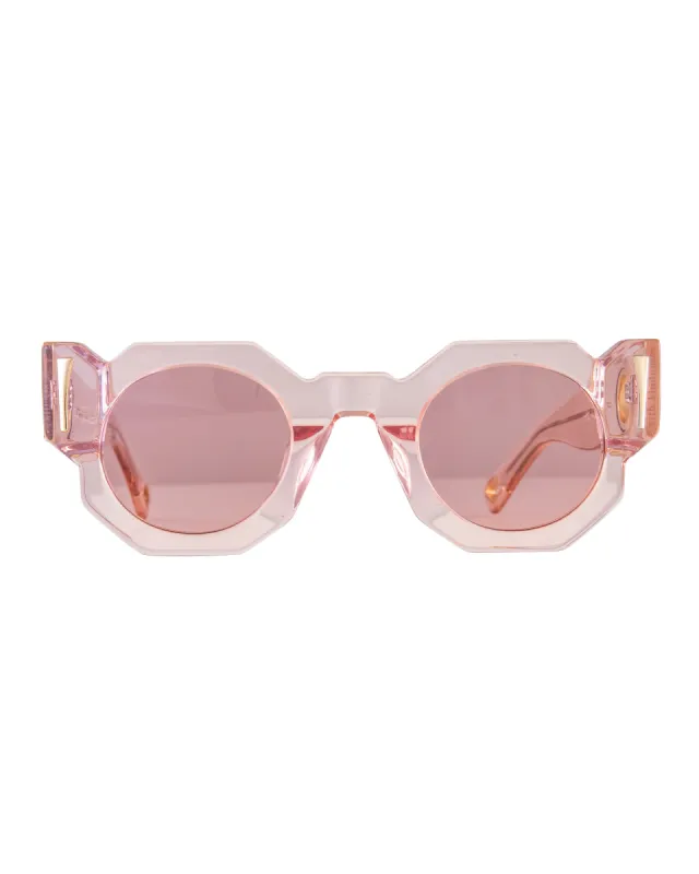 The Cosmos Pink Sunglasses | Pink Polarised Lenses sold by Fallen Broken Street
