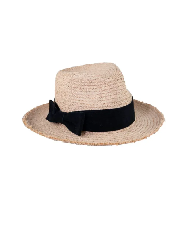 The River Straw Hat -  Natural sold by Fallen Broken Street