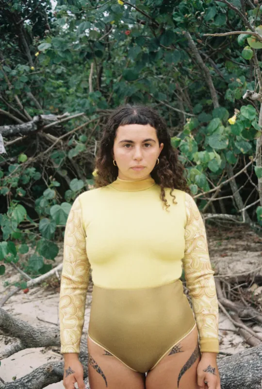 Endless Summer Back Zip Spring Suit - Fools Gold sold by Fallen Broken Street