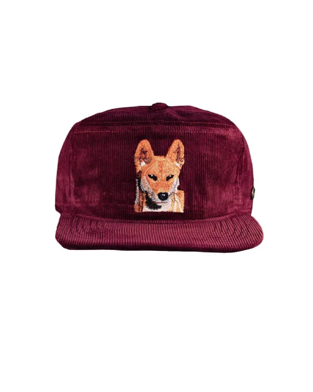 The Stash Cap – Corduroy – Dingo Wine sold by Fallen Broken Street