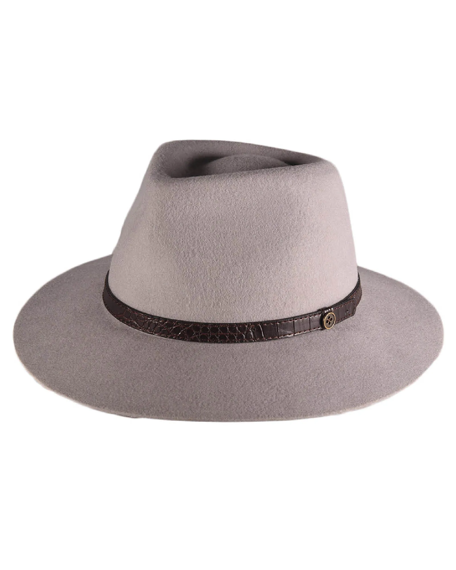The Dingo Felt Hat – Grey sold by Fallen Broken Street