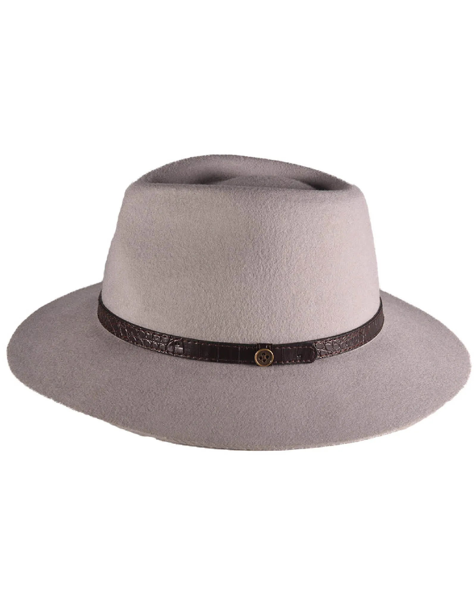 The Dingo Felt Hat – Grey sold by Fallen Broken Street product image thumbnail 2