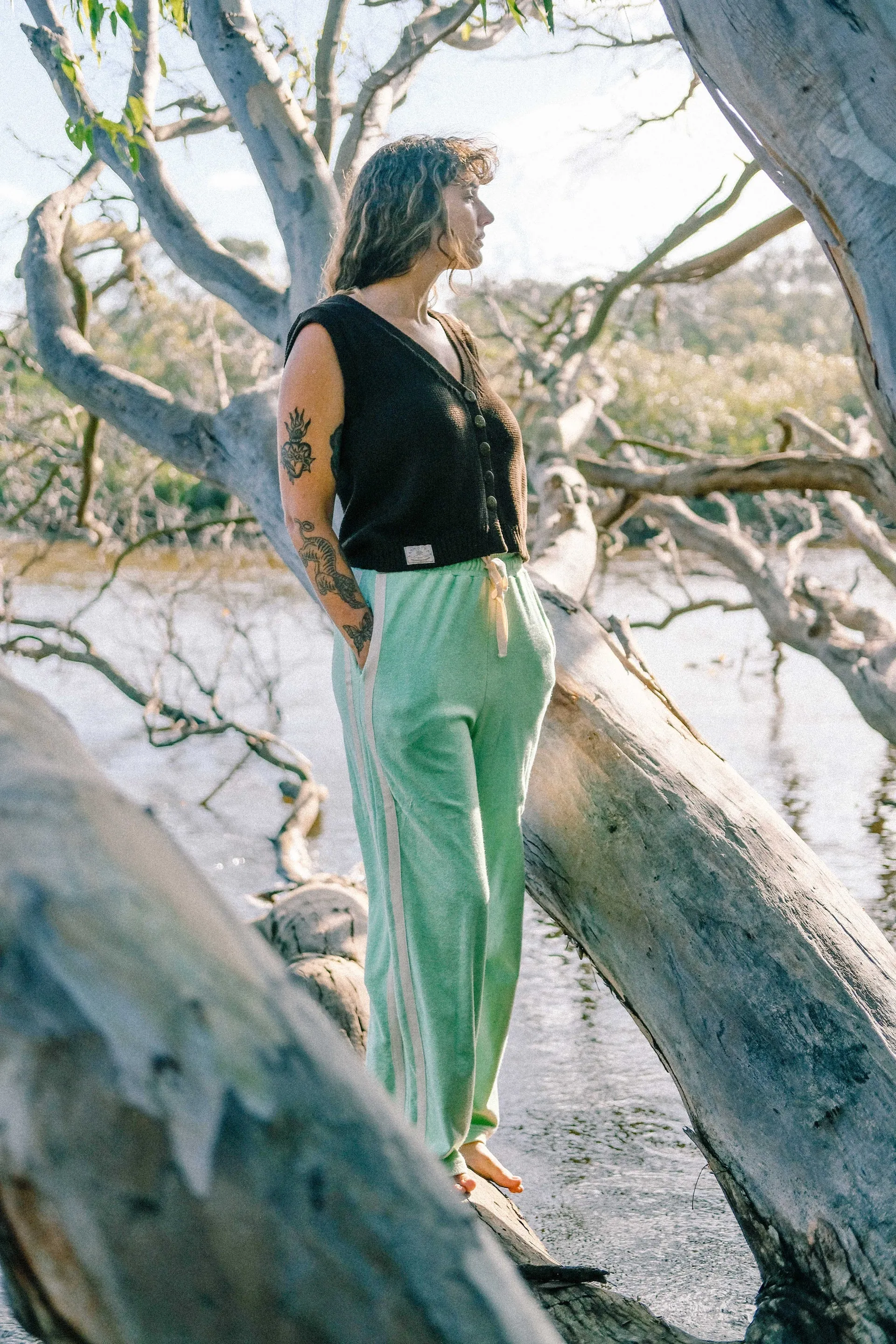Après Surf Pant in Mint sold by Fallen Broken Street product image thumbnail 3