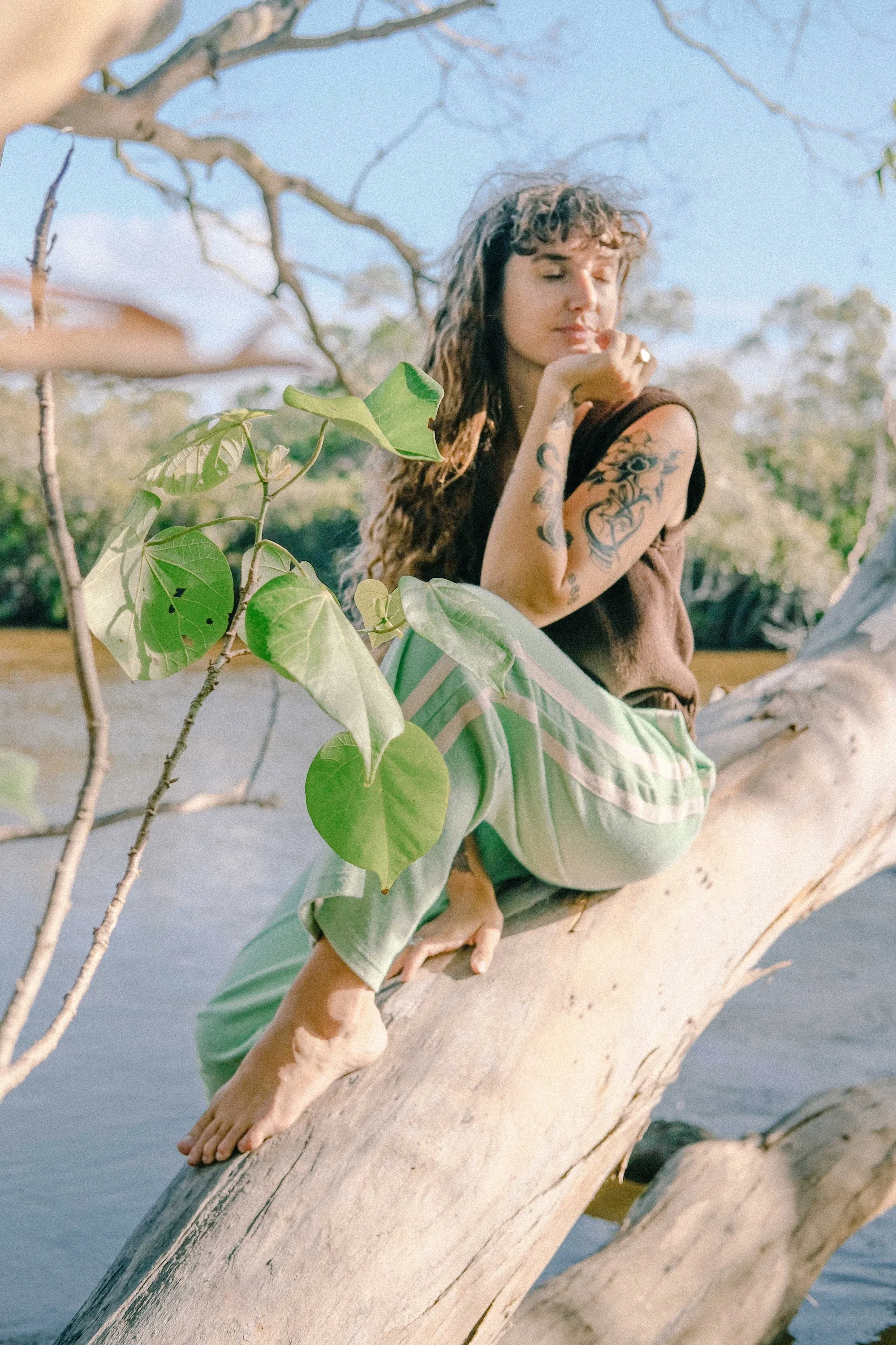 Après Surf Pant in Mint sold by Fallen Broken Street