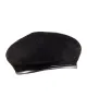 The Château Beret – Black Wool French Artist Hat sold by Fallen Broken Street