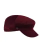 The Twist Paperboy Cap - Red Velveteen sold by Fallen Broken Street