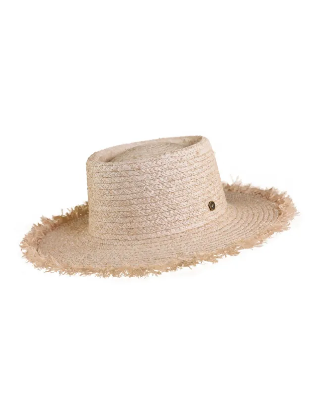 The Seeker Straw Hat - Natural sold by Fallen Broken Street