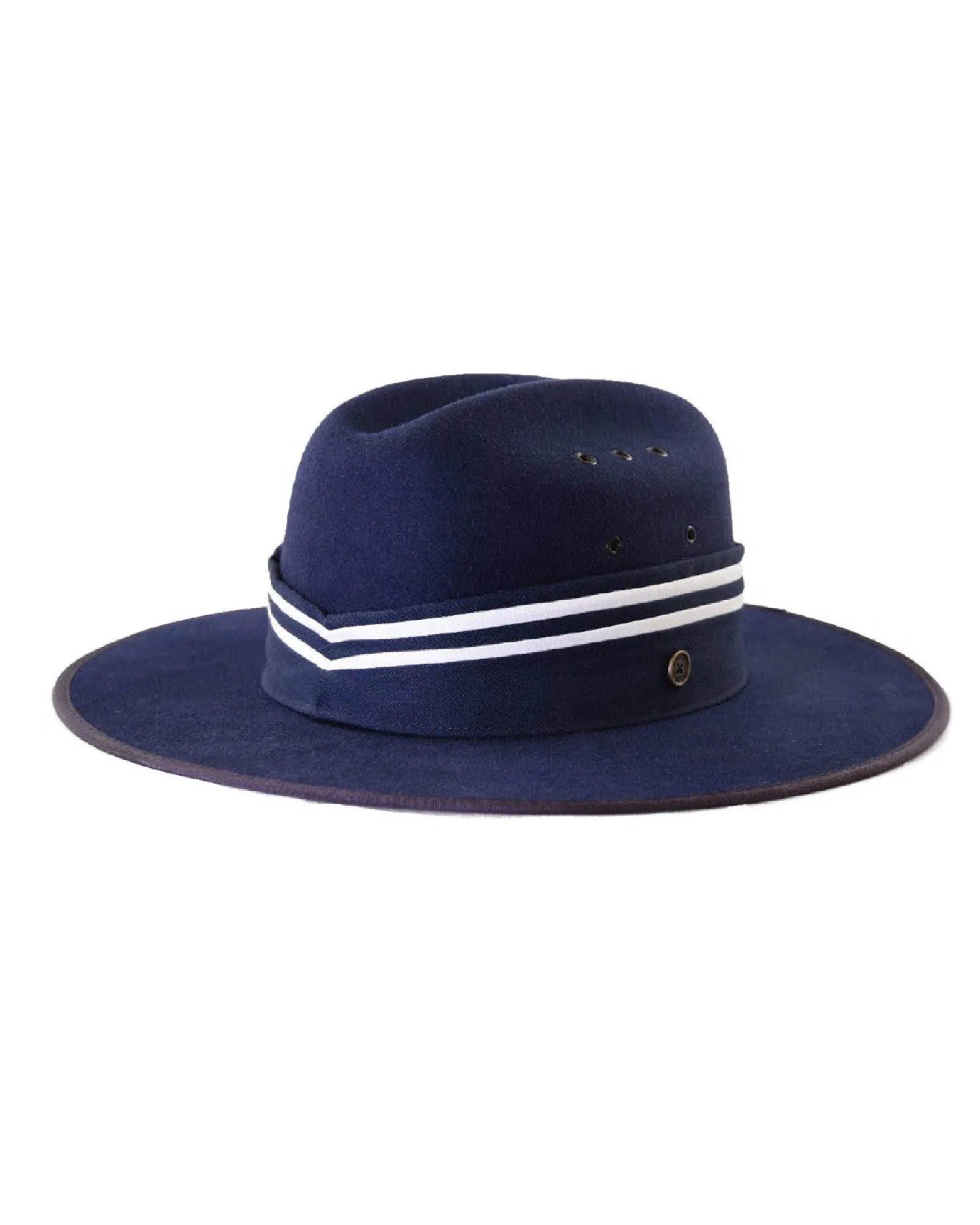 The Starlette Felt Hat - Navy sold by Fallen Broken Street