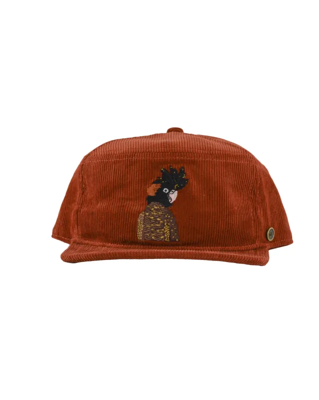 The Stash Cap – Corduroy – Cockatoo Brown sold by Fallen Broken Street