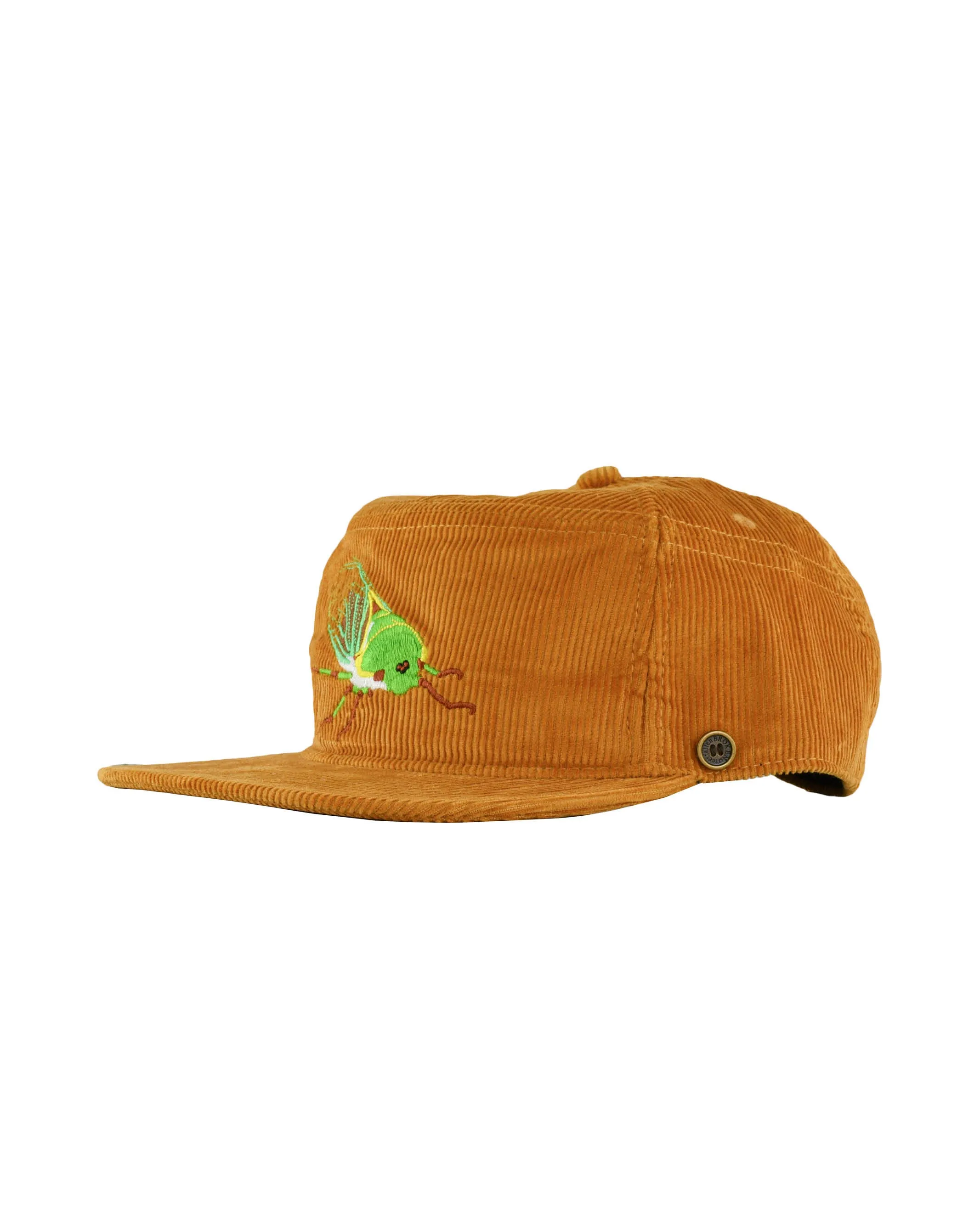 The Stash Cap – Cicada – Mustard Corduroy sold by Fallen Broken Street product image thumbnail 2