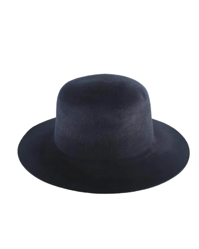 The Janis Felt Hat – Navy sold by Fallen Broken Street