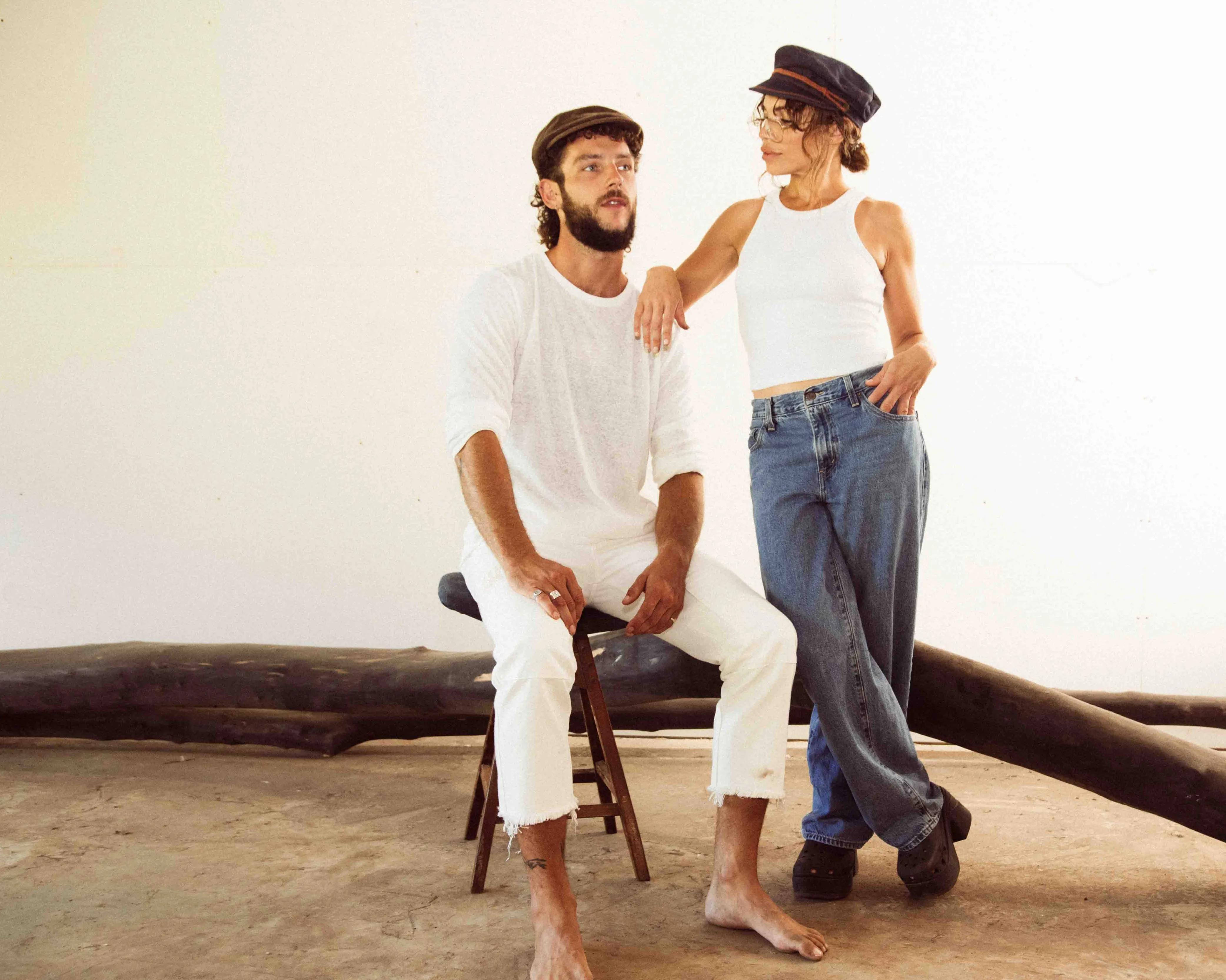 The Sonder Jean — Unisex Premium White Denim (Preorder) sold by Fallen Broken Street product image thumbnail 5