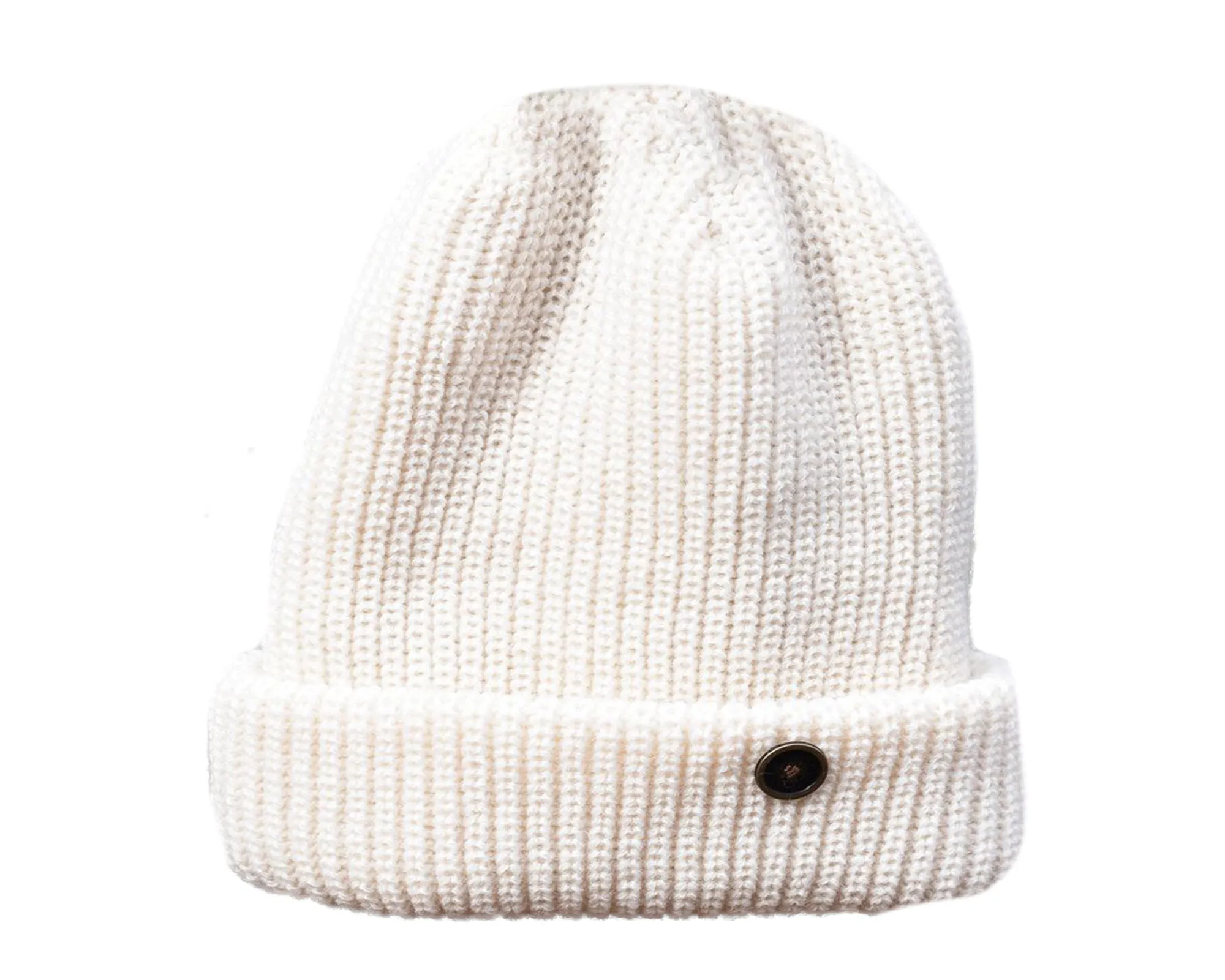 The Wally Beanie JNR. White sold by Fallen Broken Street