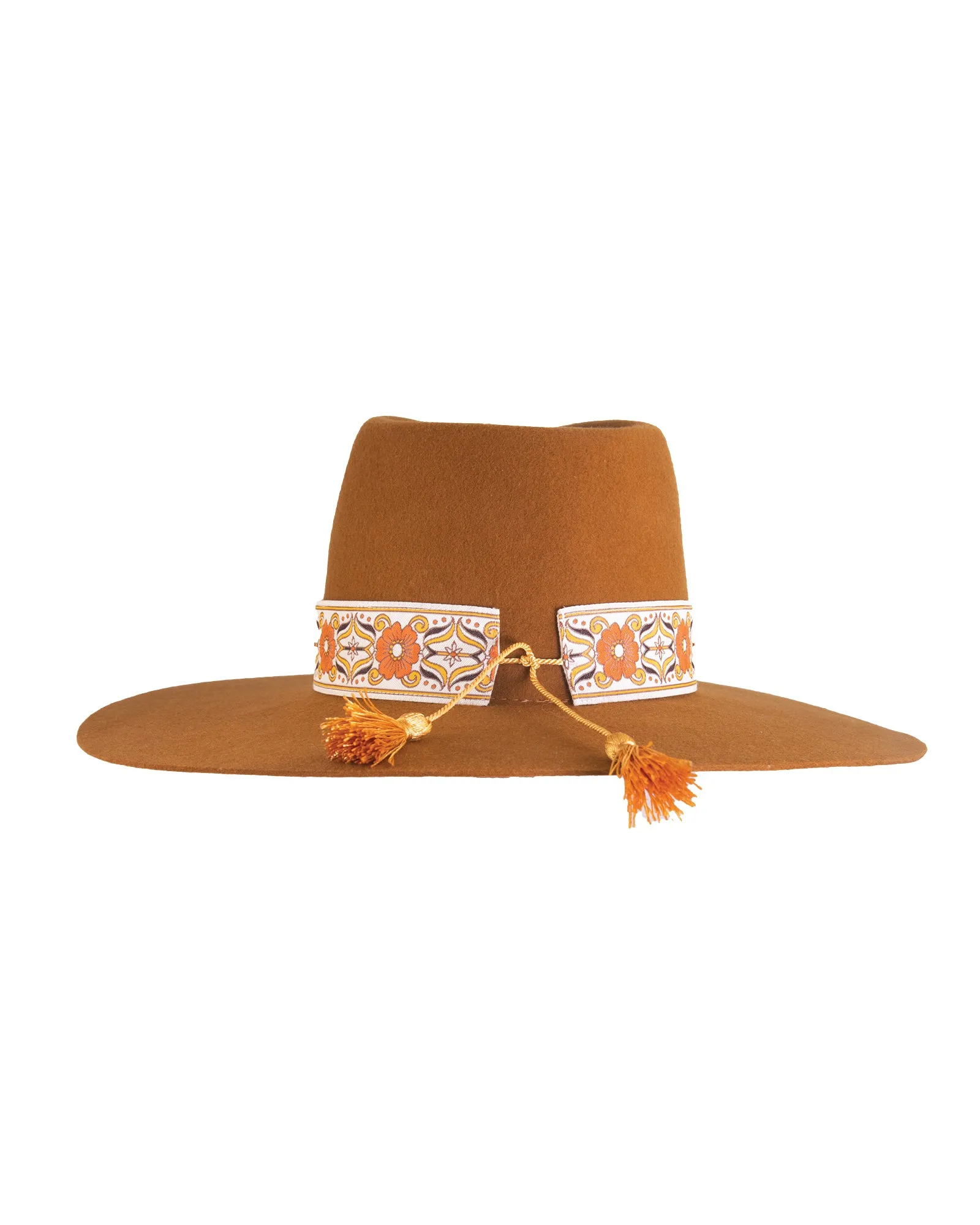 FBS x Nine Lives Bazaar – Rust - Festival Hat sold by Fallen Broken Street product image thumbnail 3