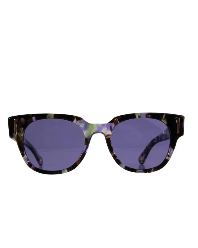 THE NYX - Moondust Sunglasses | Polarised Purple Lenses sold by Fallen Broken Street