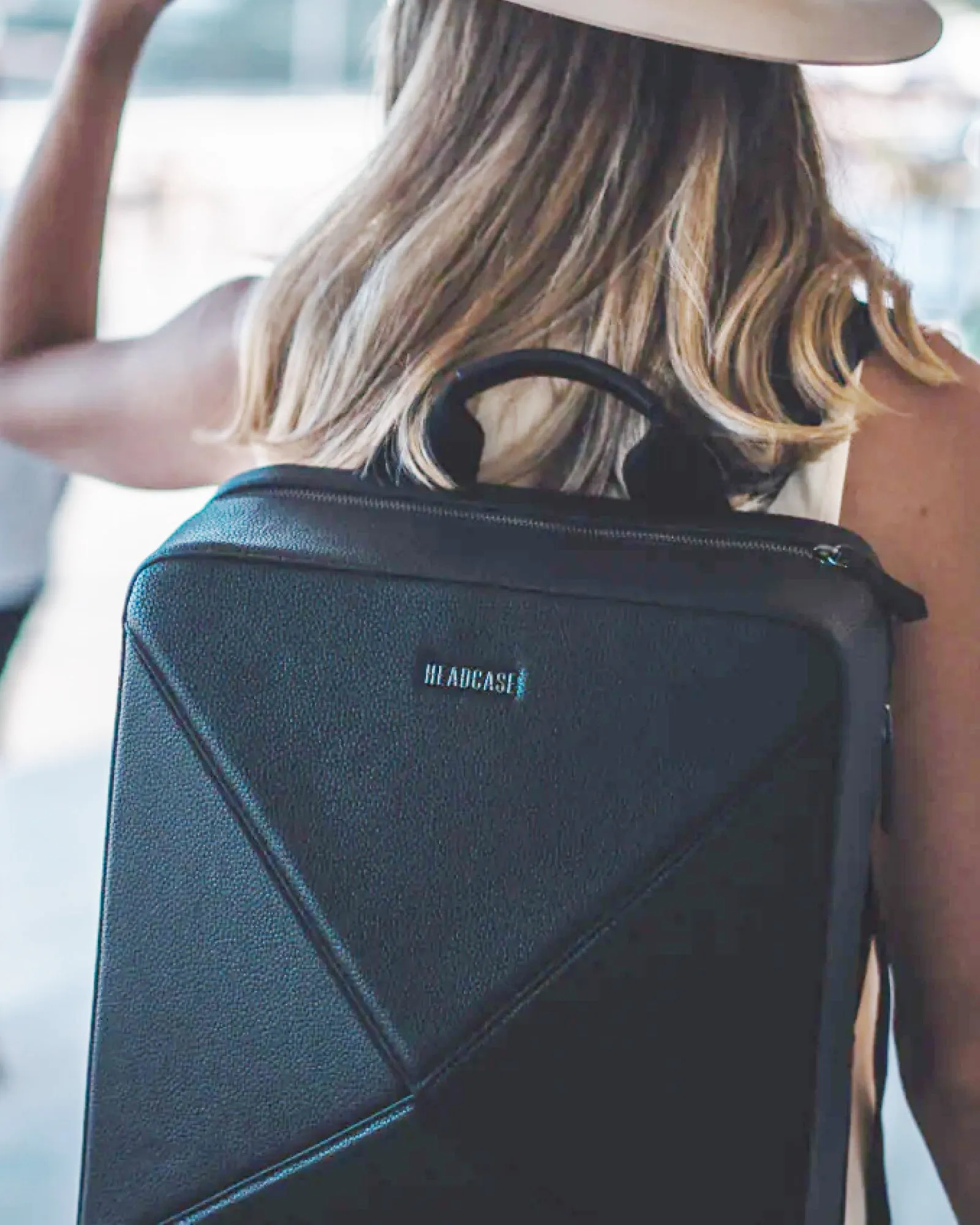 Byron Boho Noir – Weekender Hat Backpack by Headcase sold by Fallen Broken Street product image thumbnail 4