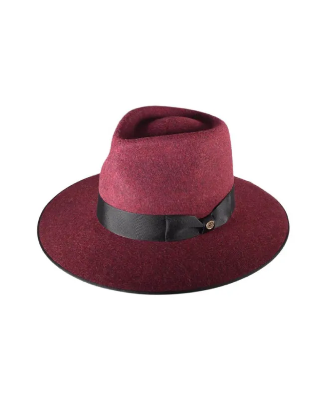 The Midnight Traveller Felt Hat - Wine sold by Fallen Broken Street
