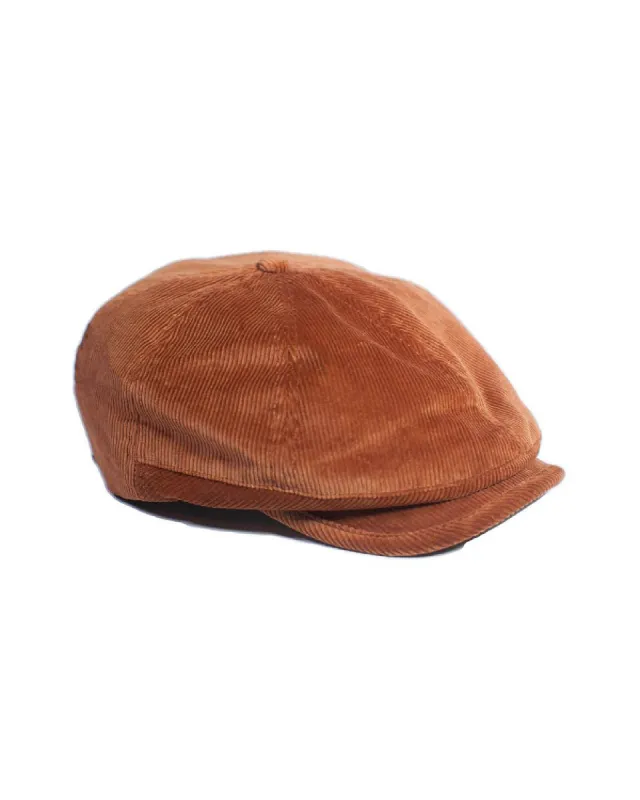 The Bandit Paperboy Cap – Tan Corduroy sold by Fallen Broken Street