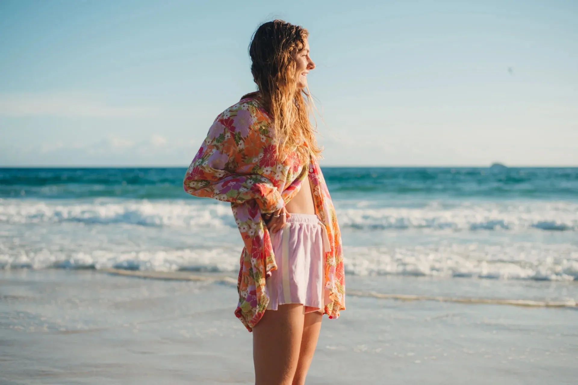 Terry Towelling Shorts in Bubble sold by Fallen Broken Street product image thumbnail 2