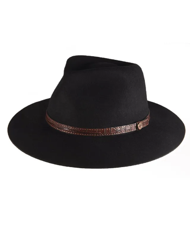 tHe DiNgo Felt Hat - Black sold by Fallen Broken Street