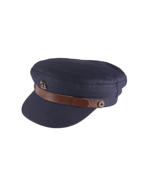 The Sea Cap - Navy Canvas sold by Fallen Broken Street