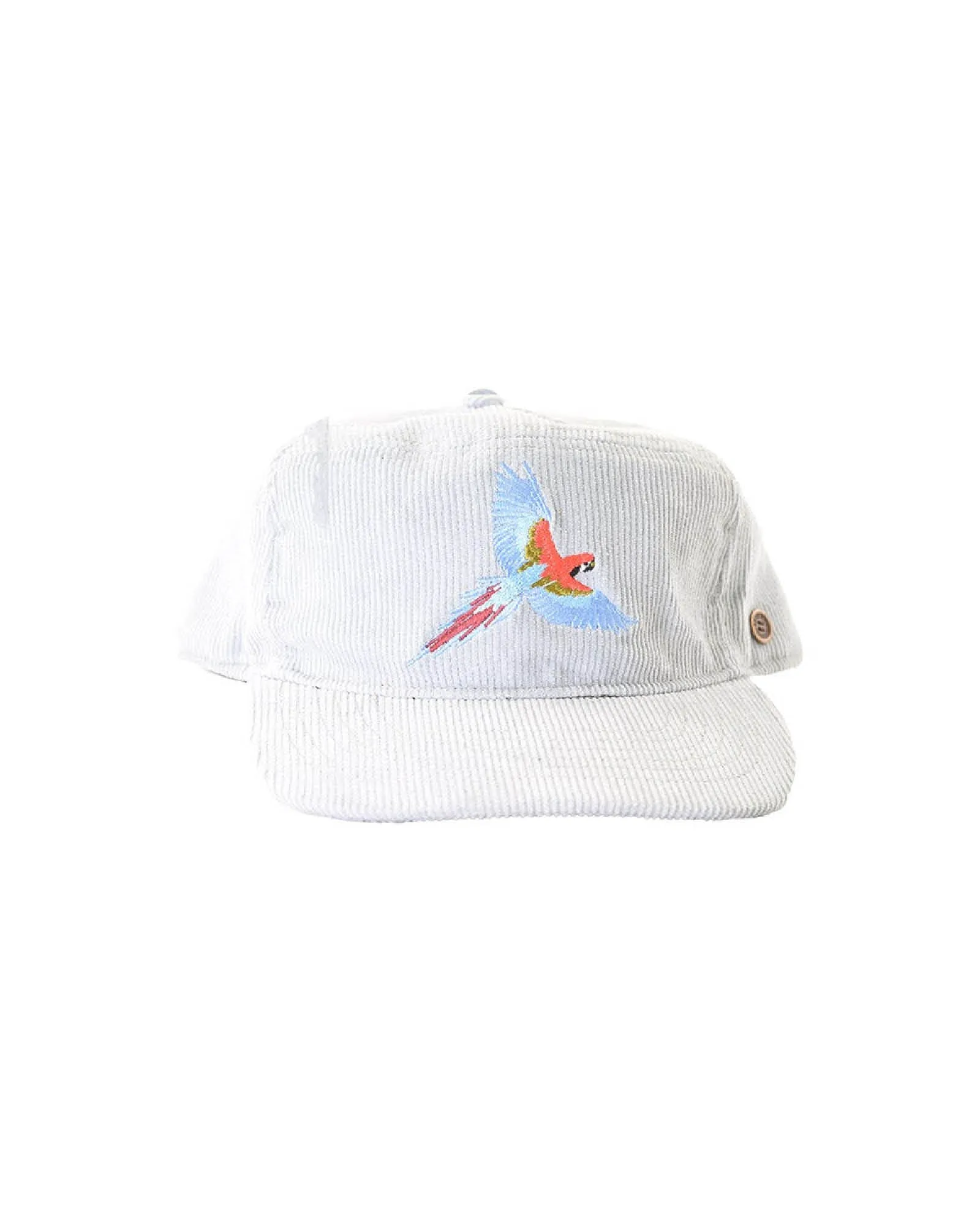 The Stash Cap - Corduroy - Snow Parrot sold by Fallen Broken Street