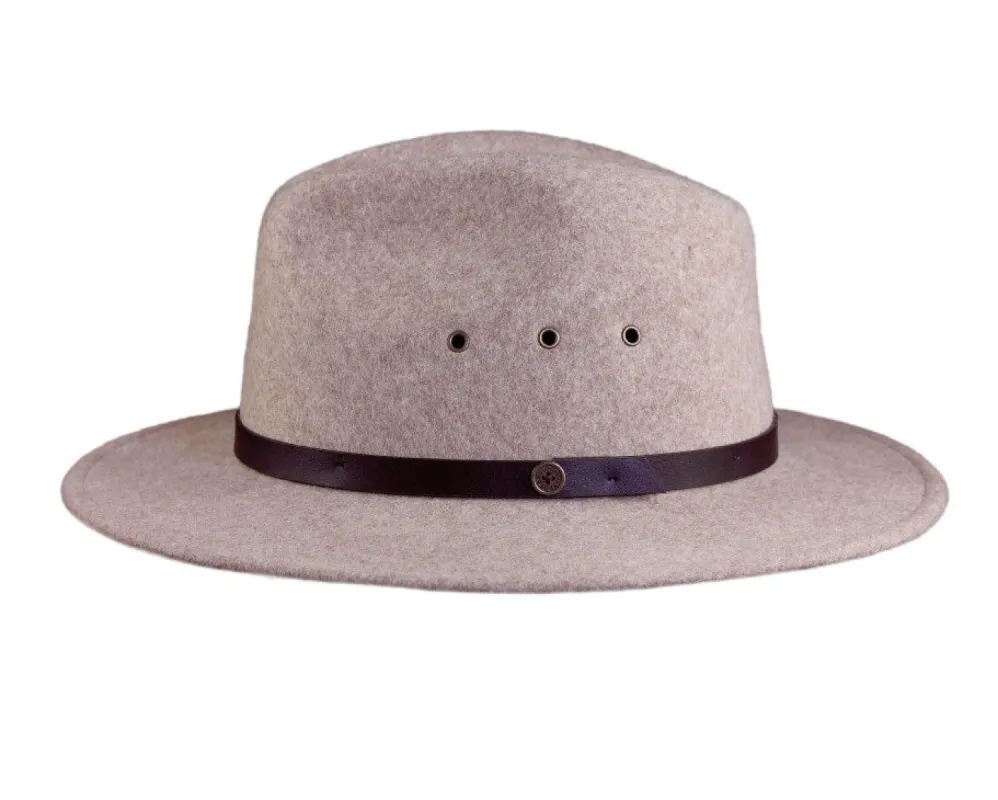 The RataTat Crushable Felt Hat  - Fawn - Kids sold by Fallen Broken Street