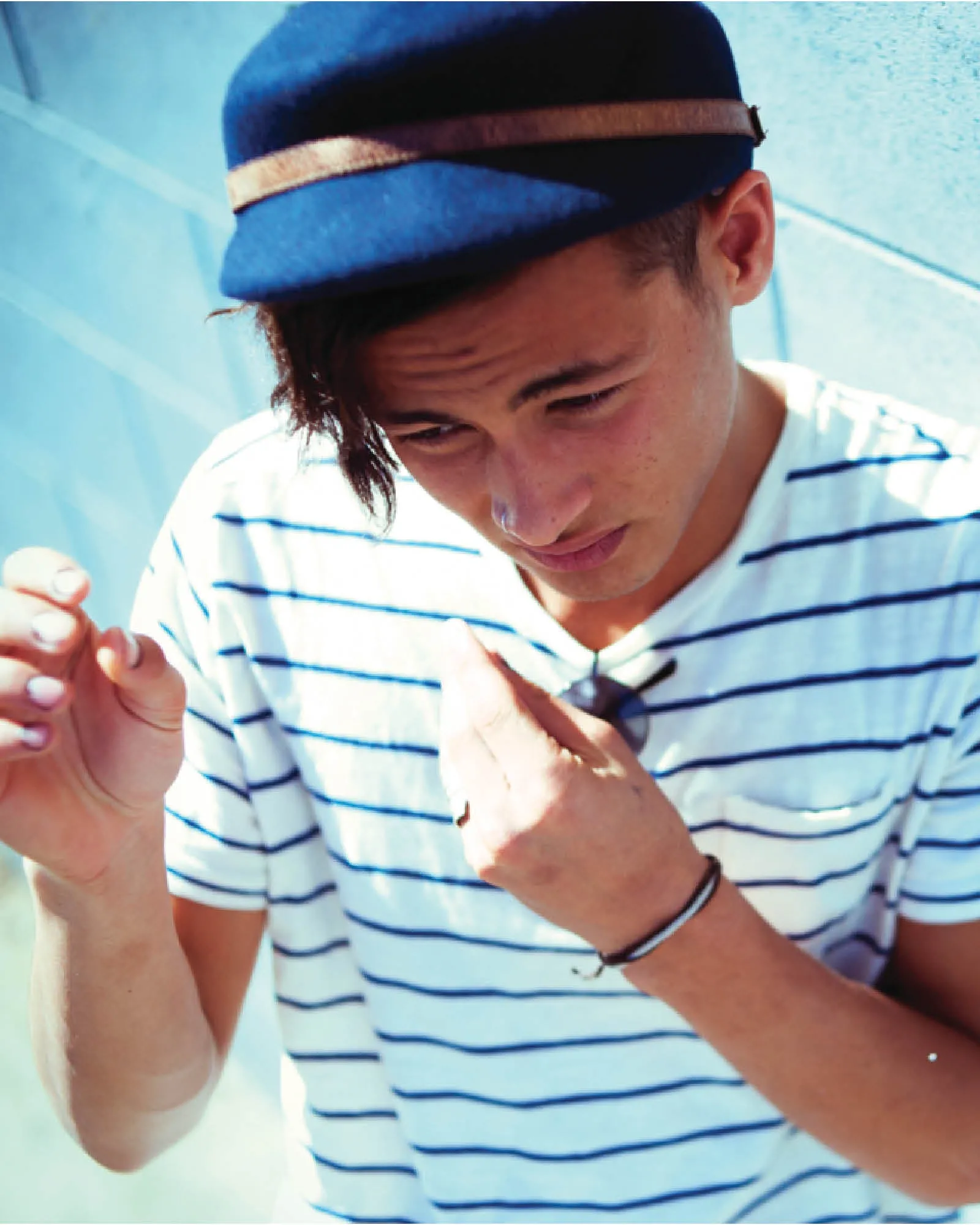 The Slipway Felt Hat - Mottle Grey sold by Fallen Broken Street product image thumbnail 2