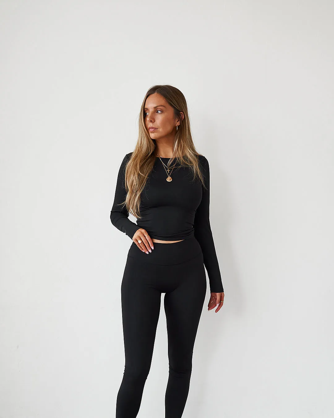 Sports Long Sleeve Top - Black sold by Old Sport product image thumbnail 3