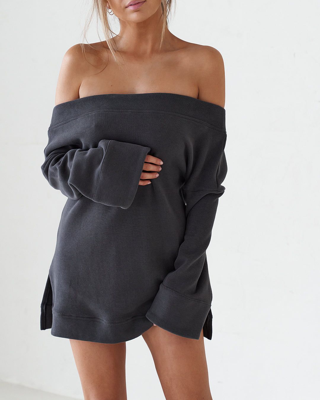 Off The Shoulder Mini Dress (Sample) sold by Old Sport product image thumbnail 3