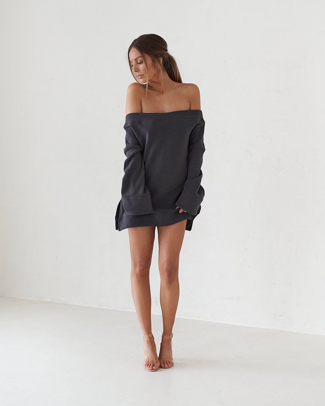 Off The Shoulder Mini Dress (Sample) sold by Old Sport product image thumbnail 2