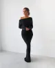 Cupro Long Sleeve Top - Black sold by Old Sport