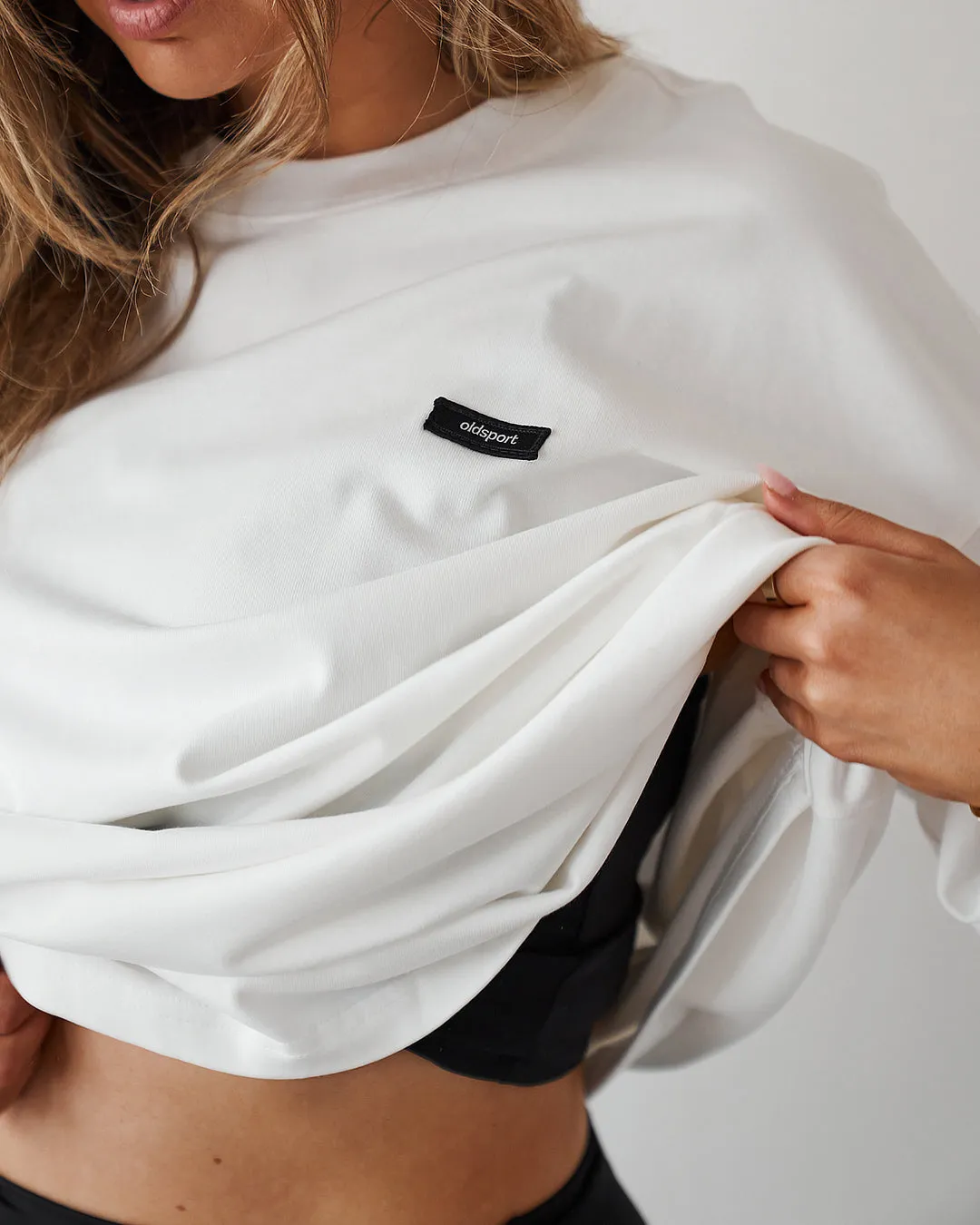 Oversized Tee - White sold by Old Sport product image thumbnail 5