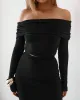 Sheer Long Sleeve Top - Black sold by Old Sport